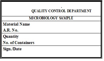 Microbiology Label