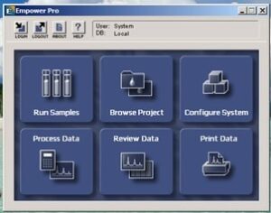 Empower Page- Waters HPLC System